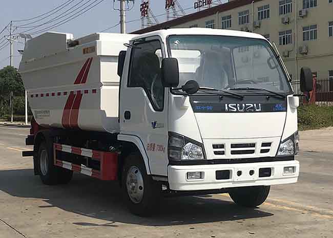 帝王環(huán)衛(wèi)牌HDW5071ZZZQL6型自裝卸式垃圾車(chē)